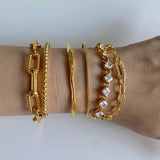 Gold Great Gatsby Bracelet