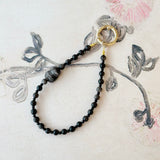 My Black Osidian Crystal Phone Charm