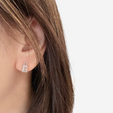 Serene Princess Aquamarine Earrings