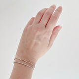 Silver Heartfelt Everyday Bracelet