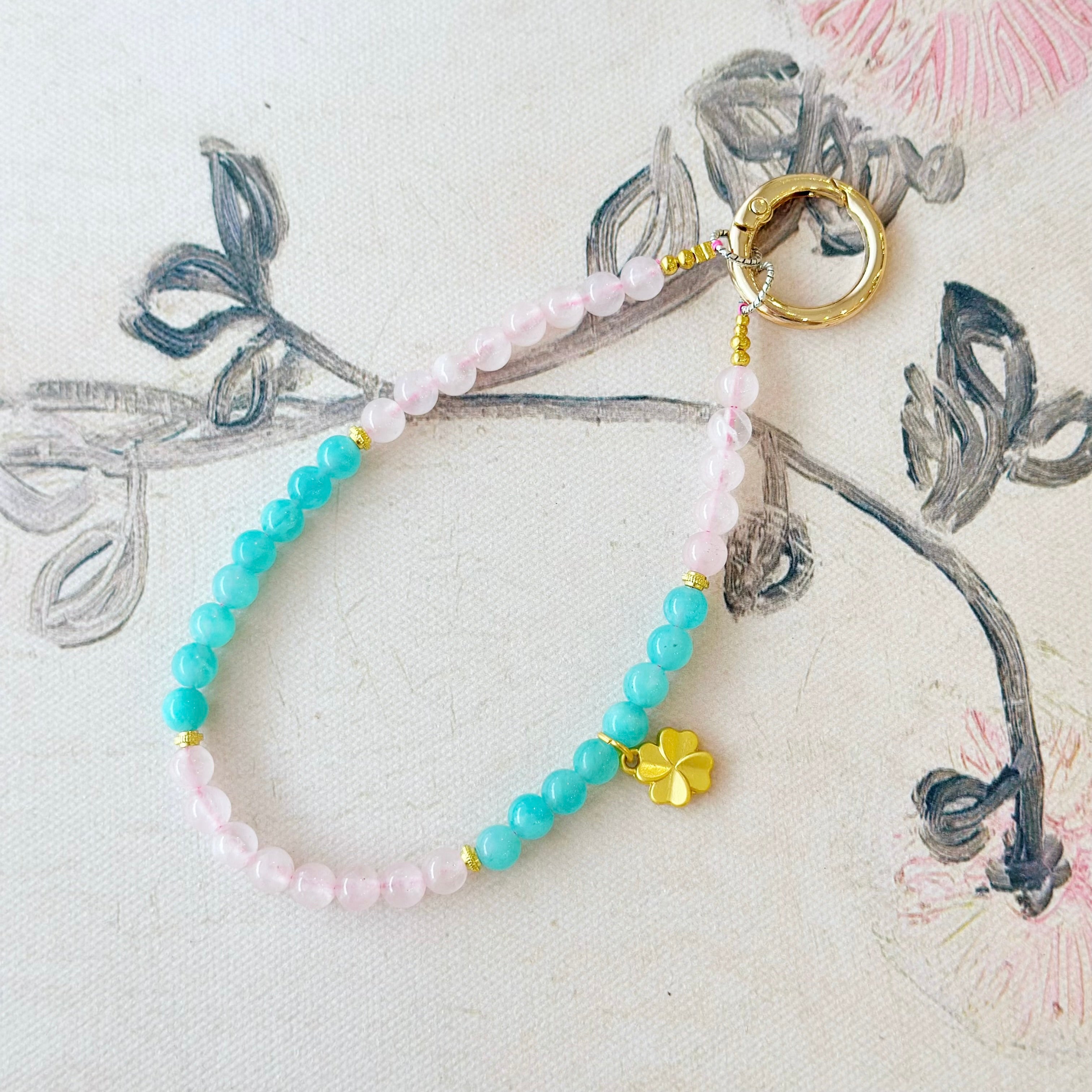 My Amazonite Crystal Phone Charm