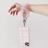 Short Lace Romance Phone Strap