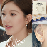 Zhao Lu Si’s Style, Love’s Ambition Earrings, c-drama earrings, chinese drama, c-drama, Xu Yan earrings, Qiao Yan earrings, classic pearl earrings, drop pearl earrings, 
Gift set for her / hadiah untuk wanita / 送给她的礼物。Perfect for best friend / sahabat baik / 最好的朋友。Includes beloved earrings, bracelet, and ring / 心爱的耳环、手链和戒指。Made in Korea / 制造于韩国 /.Dainty jewellery / 简约精致首饰 / barang kemas halus. 925 sterling silver / 925纯银 / perak tulen 925. Anti-tarnish / 防氧化 / tahan karat. Suitable for daily wear