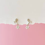 Silver Imperfect Love Earrings