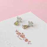 Ruyi Knot Citrine Earrings