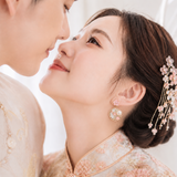 Ume Pearl Earrings 桃花