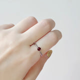 Skye Garnet Ring