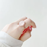 Aria Rose Quartz Ring