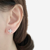 Rose Gold Made in Korea Earrings Korean Anting Cubic Zirconia Bride Bridal Dinner 925 Sterling Silver Fashion Costume Jewellery Online Malaysia Shopping Trendy No Piercing Special Perfect Gift For Your Loved One Accessory Gift for her Rose Gold Korea Made Earrings Korean Jewellery Jewelry Local Brand in Malaysia Cubic Zirconia Dainty Delicate Minimalist Jewellery Jewelry Bride Clip On Earrings Silver Christmas Gift Set Xmas Silver snowman present gift for her gift ideas daily wear shower sleep