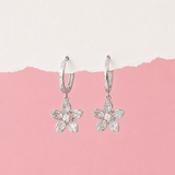 Bunga Huggie Hoop Earrings