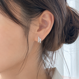 Victoire Huggie Hoop Earrings