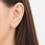 Clémence Huggie Hoop Earrings