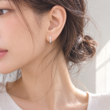 Clémence Huggie Hoop Earrings [BACKORDER]