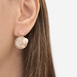 Ume Pearl Earrings 桃花