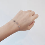 Silver Mystic Snow Bracelet