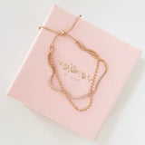 Rose Gold Heartfelt Everyday Bracelet