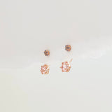 Rose Gold Made in Korea Earrings Korean Anting Cubic Zirconia Bride Bridal Dinner 925 Sterling Silver hypoallergenic Instagram gift shops Jewellery Online Malaysia Shopping No Piercing Perfect Gift From Heart For Your Loved One Online jewellery Malaysia Gift for her Rose Gold Korea Made Earrings Korean Jewellery Jewelry Local Brand in Malaysia Cubic Zirconia Dainty Delicate Minimalist Jewellery Jewelry Bride Clip On Earrings Silver Christmas Gift Set butterfly present gift for her gift ideas