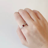 Florienne Garnet Ring