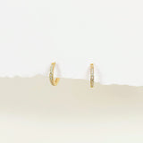 Luna Huggie Hoop Earrings