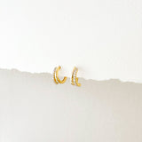 Luna Huggie Hoop Earrings