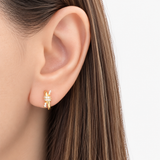 Nouette Huggie Hoop Earrings