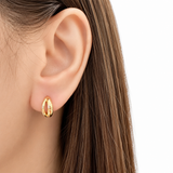 Virelle Huggie Hoop Earrings