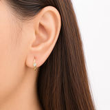 Inès Huggie Hoop Earrings