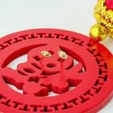 Gold Ingot Earrings 元寶