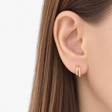 Mia Huggie Hoop Earrings