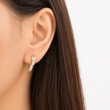 Noémie Huggie Hoop Earrings