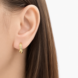 Sivra Huggie Hoop Earrings