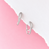 Gabrielle Huggie Hoop Earrings