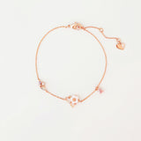 Rose Gold Hellebore Bracelet