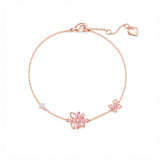 Rose Gold Lotus Bracelet