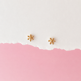 Rose Gold Dotti Bloom Earrings