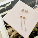 Rose Gold Made in Korea Earrings Korean Anting Cubic Zirconia Jewellery Malaysia piercing 925 Sterling Silver hypoallergenic 2 way earrings Jewellery Online Malaysia Shopping No Piercing Perfect Gift special gift s925 dainty anting jewellery Malaysia Gift for her Rose Gold Korea Made Earrings Korean Jewellery Jewelry Cubic Zirconia Dainty Delicate Minimalist Jewellery Jewelry Bride Clip On Earrings Silver Gift Set present gift for her gift ideas daily wear earrings spring earrings birthday gift