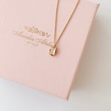 Rose Gold Luminescence Necklace
