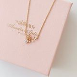Rose Gold Mystic Dewlight Necklace