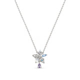 Silver Lillia Necklace
