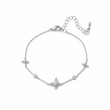 Silver Mystic Butterfly Bracelet
