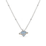 Silver Surrounded by You Necklace