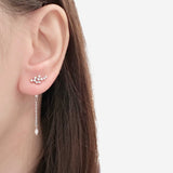 Rose Gold Made in Korea Earrings Korean Anting Cubic Zirconia Jewellery Malaysia piercing 925 Sterling Silver hypoallergenic 2 way earrings Jewellery Online Malaysia Shopping No Piercing Perfect Gift special gift s925 dainty anting jewellery Malaysia Gift for her Rose Gold Korea Made Earrings Korean Jewellery Jewelry Cubic Zirconia Dainty Delicate Minimalist Jewellery Jewelry Bride Clip On Earrings Silver Gift Set present gift for her gift ideas daily wear earrings spring earrings birthday gift