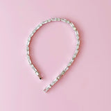 Silver Darl+ing Tennis Bracelet