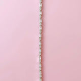Silver Darl+ing Tennis Bracelet