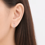 Inès Huggie Hoop Earrings