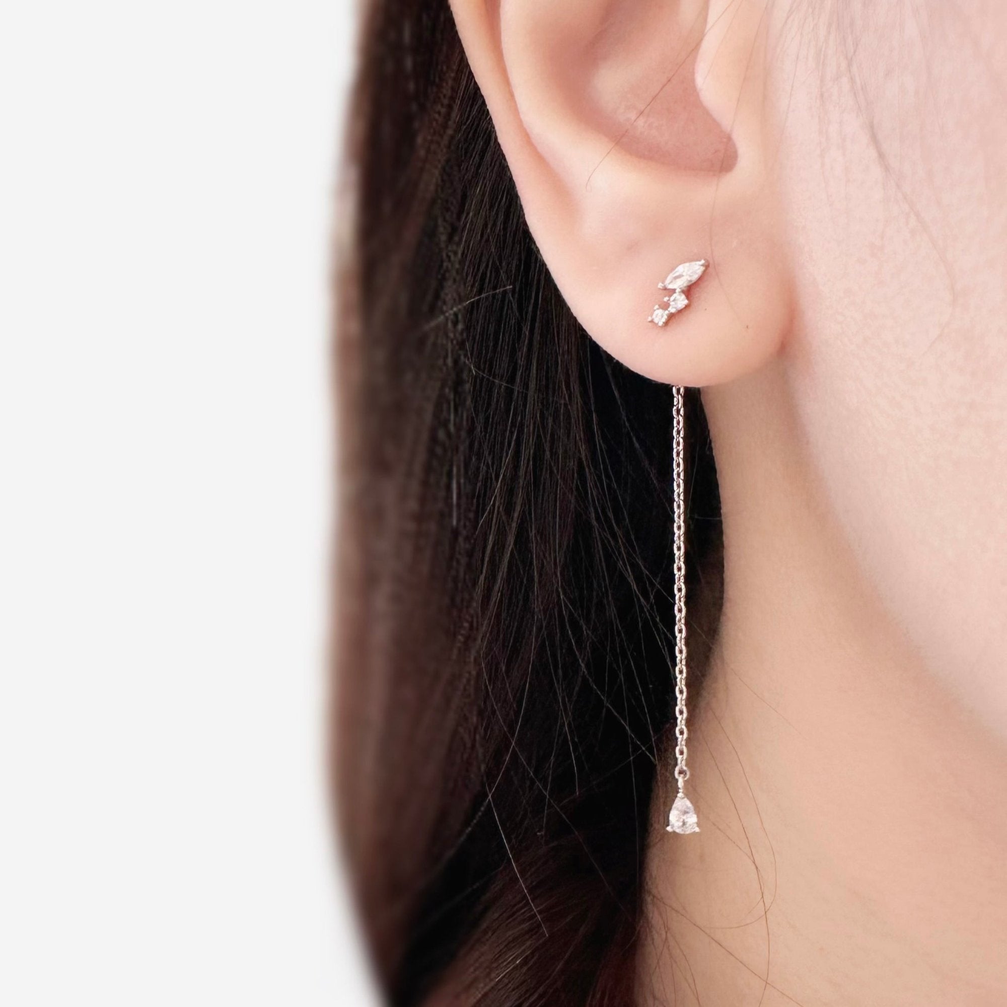 Rose Gold Made in Korea Earrings Korean Anting Cubic Zirconia Jewellery Malaysia piercing 925 Sterling Silver hypoallergenic 2 way earrings Jewellery Online Malaysia Shopping No Piercing Perfect Gift special gift s925 dainty anting jewellery Malaysia Gift for her Rose Gold Korea Made Earrings Korean Jewellery Jewelry Cubic Zirconia Dainty Delicate Minimalist Jewellery Jewelry Bride Clip On Earrings Silver Gift Set present gift for her gift ideas daily wear earrings spring earrings birthday gift