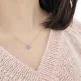Silver Surrounded by You Necklace