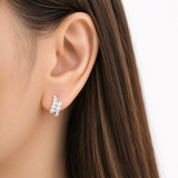 Victoire Huggie Hoop Earrings