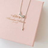 Silver Wish Upon Necklace