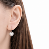 Sweetheart Huggie Hoop Earrings